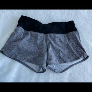 Lululemon Speed up Shorts Grey